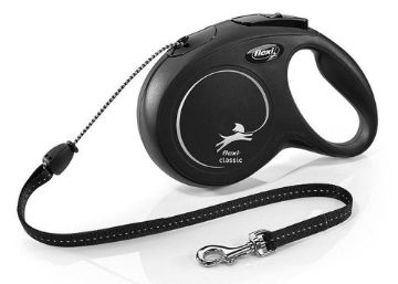 Picture of Flexi Classic Medium 8 Metre Cord Black x 1