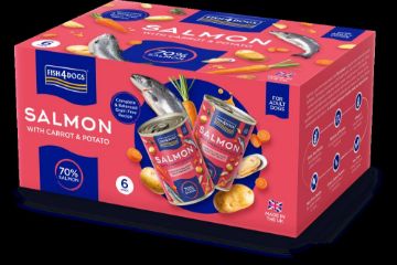 Picture of Fish4Dogs Cans Salmon with Carrot & Potato 395g x 6