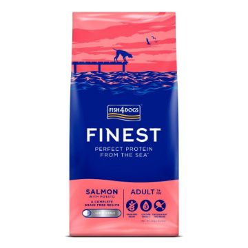 Picture of Fish4Dogs Finest Adult Salmon Large Kibble 6kg (NEW)