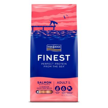 Picture of Fish4Dogs Finest Adult Salmon Small Kibble 6kg (NEW)