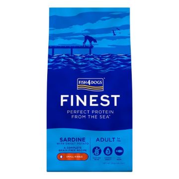 Picture of Fish4Dogs Finest Adult Sardine Small Kibble 12kg (NEW)