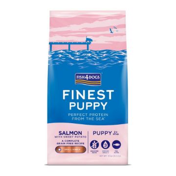 Picture of * Fish4Dogs Finest Puppy Salmon & Sweet Potato Small Kibble 12kg