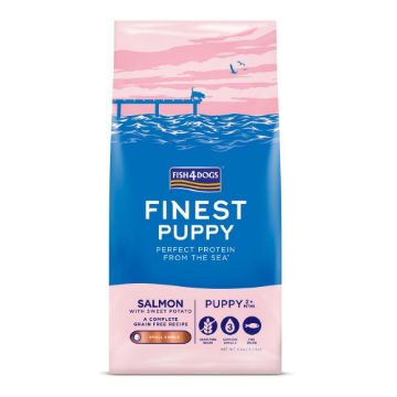 Picture of * Fish4Dogs Finest Puppy Salmon & Sweet Potato Small Kibble 6kg