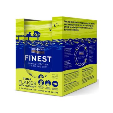 Picture of Fish4Dogs Finest Tuna Flakes with Anchovy Pouch 100g 6pk x 1