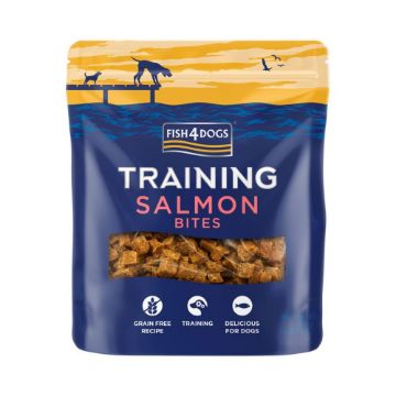 Picture of Fish4Dogs ADULT Salmon Bites Training Treats 80g x 8