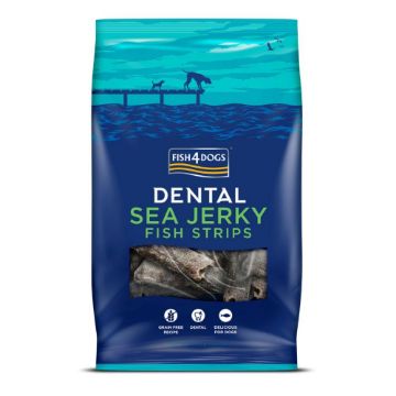 Picture of Fish4Dogs Dental Sea Jerky Fish Strips 500g x 4