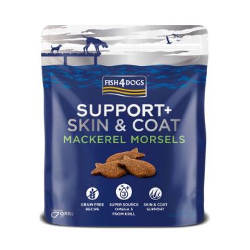 Picture of Fish4Dogs Skin & Coat Mackerel Morsels 225g x 8