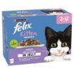 Picture of Felix Pouch Original Kitten Mixed Selection in Jelly 85g 12-Pack x 4