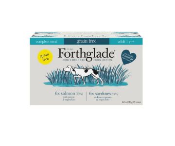 Picture of Forthglade Complete Grain Free Adult FISH 395g Variety 12pk