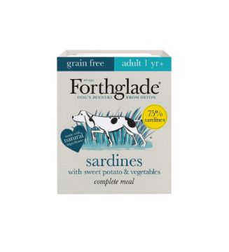 Picture of Forthglade Complete Grain Free Adult Sardine with Sweet Potato & Veg 395g x 18