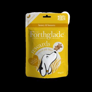 Picture of Forthglade Soft Bites Banana & Honey Rewards 90g x 8