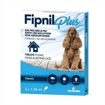 Picture of Fipnil Plus Medium Dog Spot-On x 1