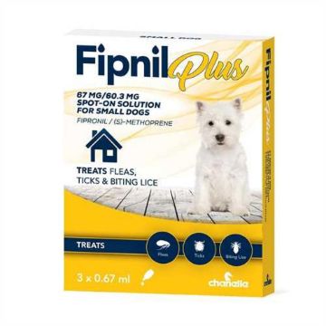 Picture of Fipnil Plus Small Dog Spot-On x 1