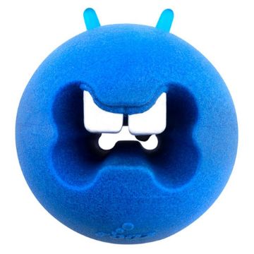 Picture of ROGZ Fred Medium Treat Ball Blue 2½" x 1