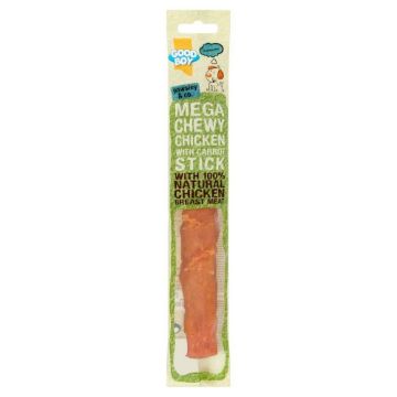 Picture of Good Boy Pawsley & Co. Dog Treats MEGA Chewy Chicken & Carrot Sticks 100g x 14