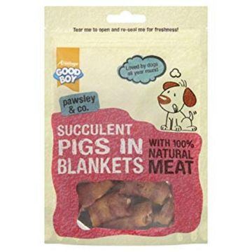 Picture of Good Boy Pawsley & Co. Dog Treats - Succulent Pigs in Blankets 80g x 10