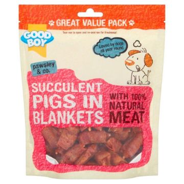 Picture of Good Boy Pawsley & Co. Dog Treats - Succulent Pigs in Blankets 320g x 3