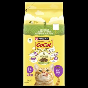 Picture of Go-Cat Adult Cat Chicken & Duck 2kg
