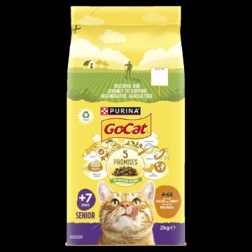 Picture of Go-Cat Senior 7+ Chicken, Rice & Veg 2kg