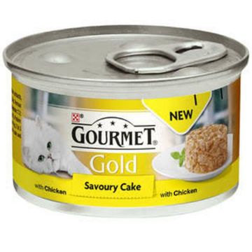 Picture of Gourmet Gold Cat Can Savoury Cake Chicken 85g x 12