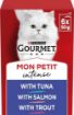 Picture of Gourmet Mon Petit Intense Tuna/Salmon/Trout 50g 6pk x 8