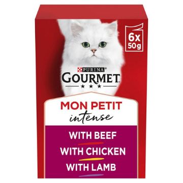 Picture of Gourmet Mon Petit - Indulgent Selection with Meat (Lamb) 50g 6pk x 8