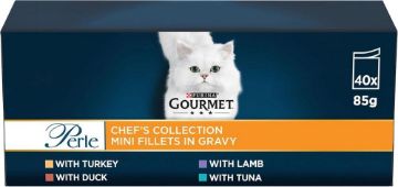Picture of Gourmet Perle Pouch Chef's Collection in Gravy 85g 40-Pack x 1