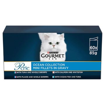 Picture of Gourmet Perle Pouch Ocean Collection in Gravy 85g 60-Pack x 1