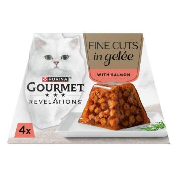 Picture of Gourmet Revelations Pots Salmon in Jelly 57g 4pk x 6