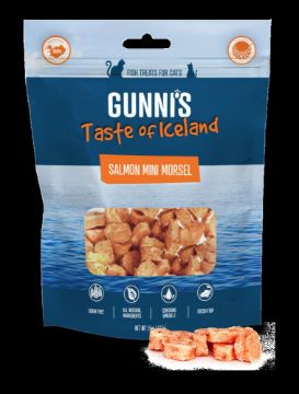 Picture of Gunni's Fish CAT Treats Salmon Mini Morsels 42.5g x 1