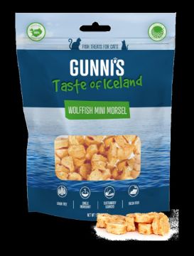 Picture of Gunni's Fish CAT Treats Wolffish Mini Morsels 42.5g x 1