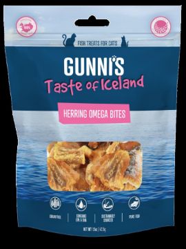 Picture of Gunni's Fish Dog Treats Herring Omega Bites 85g x 1
