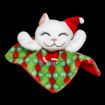 Picture of 2026 KONG Christmas Cat Crackles Santa Kitty Argyle x 3