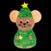 Picture of 2026 KONG Christmas Cat Refillables Mouse x 3