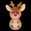Picture of 2026 KONG Christmas Cat Refillables Reindeer x 3