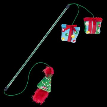 Picture of 2026 KONG Christmas Cat Teaser Dual x 3