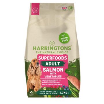 Picture of Harringtons Adult Grain-Free Superfoods Salmon 1.7kg