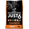 Picture of Harringtons Just 6 Adult Dog - Chicken & Veg Bakes 2kg
