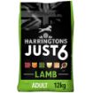 Picture of Harringtons Just 6 Adult Dog Lamb 12kg