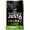 Picture of Harringtons Just 6 Adult Dog - Lamb & Veg Bakes 2kg