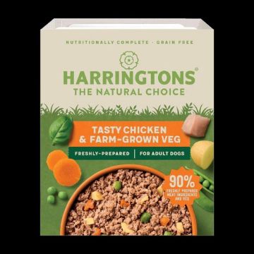 Picture of Harringtons Dog Tray - Chicken & Potato 400g x 8