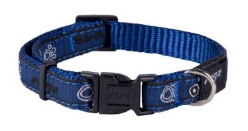 Picture of Rogz Navy Paw XL (Armed Response) Adjustable Collar 17"-29" x 1
