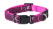 Picture of Rogz Pink Love Large (Beach Bum) Adjustable Collar 13"-22" x 1