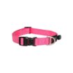 Picture of Rogz Utility Pink Large (Fanbelt) Side Release Adjustable Collar 13" - 22" x 1