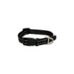 Picture of Rogz Utility Black Medium (Snake) Side Release Adjustable Collar 10"-16" x 1
