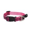 Picture of Rogz Pink Love Medium (Scooter) Adjustable Collar 10"-16" x 1