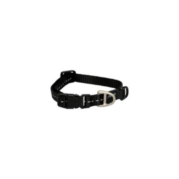 Picture of ROGZ Classic Collar Black Small 20-31cm x 1