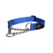 Picture of Rogz Utility Blue Extra Large (Lumberjack) Obedience Half-Check Collar 19" - 27" x 1