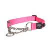 Picture of Rogz Utility Pink Extra Large (Lumberjack) Obedience Half-Check Collar 19" - 27" x 1