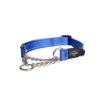 Picture of Rogz Utility Blue Large (Fanbelt) Obedience Half-Check Collar 13" - 22" x 1